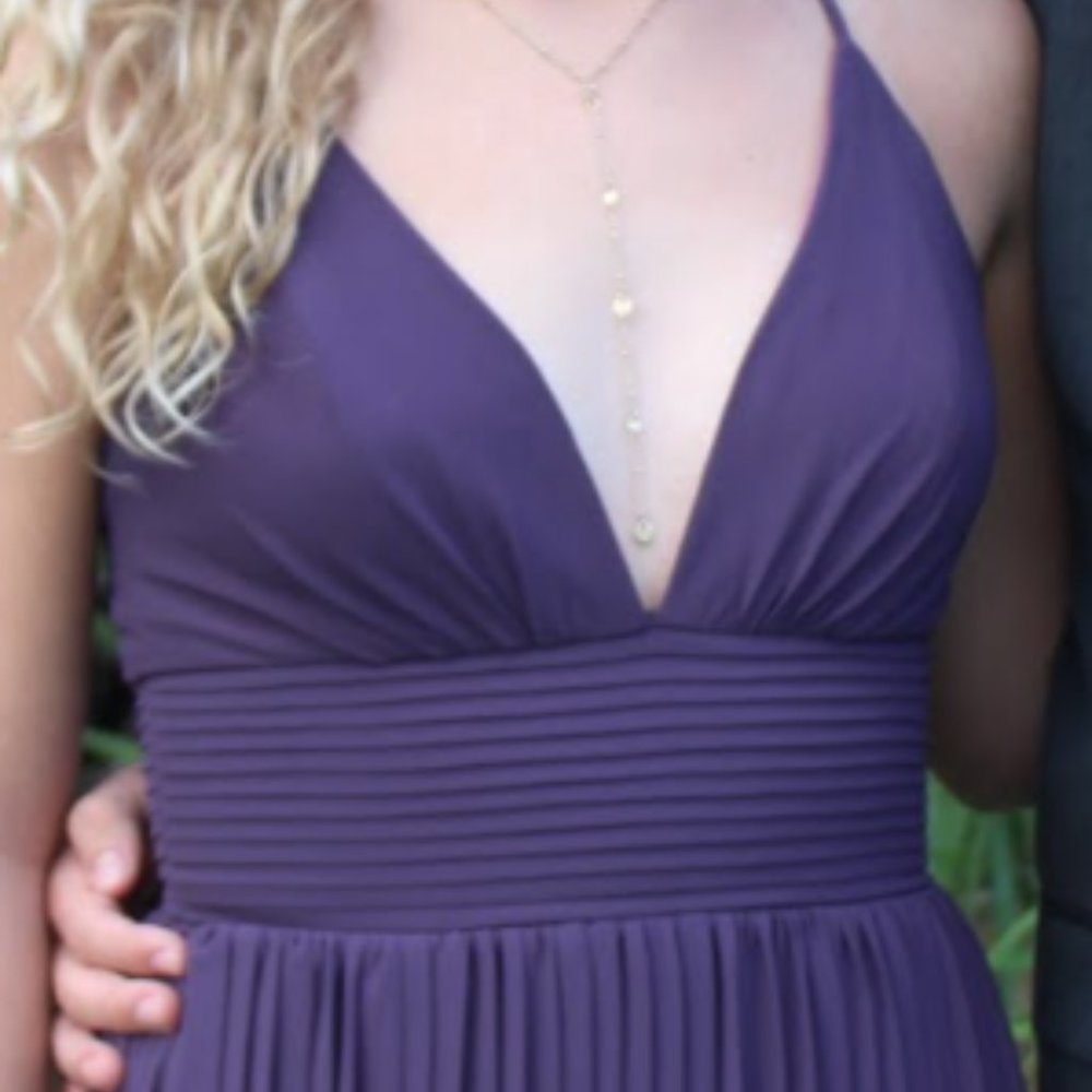 Lulu's Purple Maxi Dress